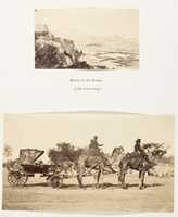 Free download [ A Travelling Camel Carriage from Lahore to Peshawar, Governor Generals Camp] free photo or picture to be edited with GIMP online image editor